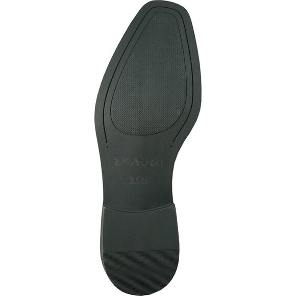 Men's Black King Classic Lace-up Oxford Plain or Cap Toe Leather Dress Shoes - Picture 4 of 8